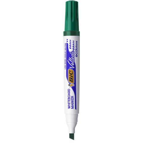 Marker suchościeralny Bic Velleda Ecolutions 1751 zielony 3,7-5,5mm ścięta końcówka (904949) Marker suchościeralny Bic Velleda Ecolutions 1751 zielony 3,7-5,5mm ścięta końcówka (904949)