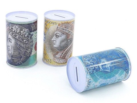 Skarbonka Puszka PLN metal Adar (215771)