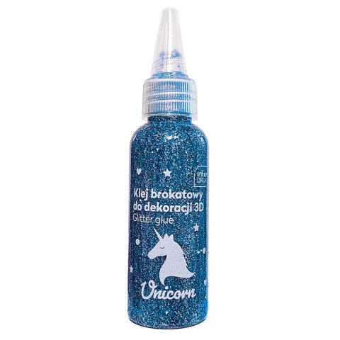 Klej artystyczny UNICORN brokatowy 3D 5902277337092 50ml Interdruk (50ml)