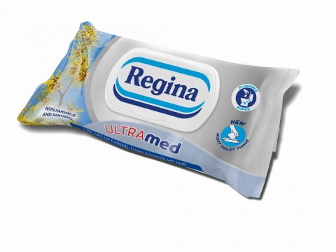 Papier toaletowy nawilżany Ultramed kolor: biały 42 szt Regina