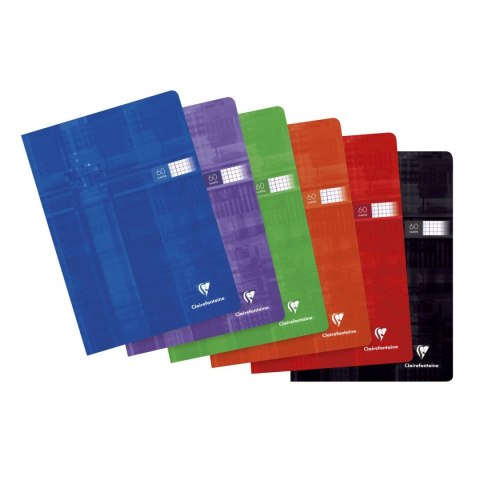 Zeszyt Clairefontaine 63152ABXC CF A4 60k. 90g krata Zeszyt Clairefontaine 63152ABXC CF A4 60k. 90g krata