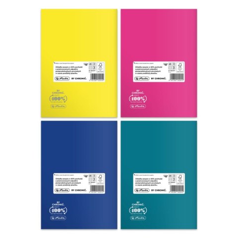 Zeszyt Herlitz Colors Eco PP 9552019 A5 60k. 70g linia (400198108) Zeszyt Herlitz Colors Eco PP 9552019 A5 60k. 70g linia (400198108)