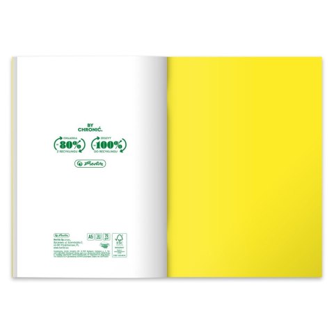 Zeszyt Herlitz Colors Eco PP 9552019 A5 60k. 70g linia (400198108) Zeszyt Herlitz Colors Eco PP 9552019 A5 60k. 70g linia (400198108)