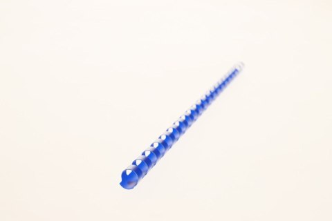 Grzbiety do bindowania A4 niebieski plastik śr. 10mm Opus Grzbiety do bindowania A4 niebieski plastik śr. 10mm Opus