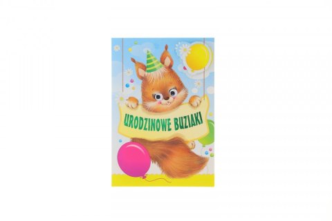 Kartka składana poduszka oczka urodziny B6 (5902221808609) Kartka składana poduszka oczka urodziny B6 (5902221808609)