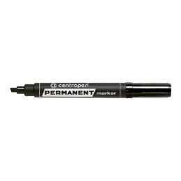 Marker permanentny Centropen 8576 czarny 2,0-5,0mm ścięta końcówka (585760112)
