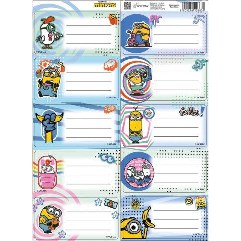 Naklejka (nalepka) Beniamin Minionki (5634) Naklejka (nalepka) Beniamin Minionki (5634)