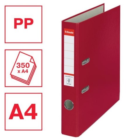 Segregator dźwigniowy Esselte Ekonomiczny A4 50mm bordowy (81173) Segregator dźwigniowy Esselte Ekonomiczny A4 50mm bordowy (81173)