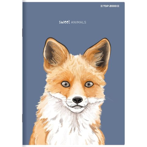 Zeszyt Top 2000 SWEET ANIMAL 400169467 A5 96k. 70g krata Zeszyt Top 2000 SWEET ANIMAL 400169467 A5 96k. 70g krata