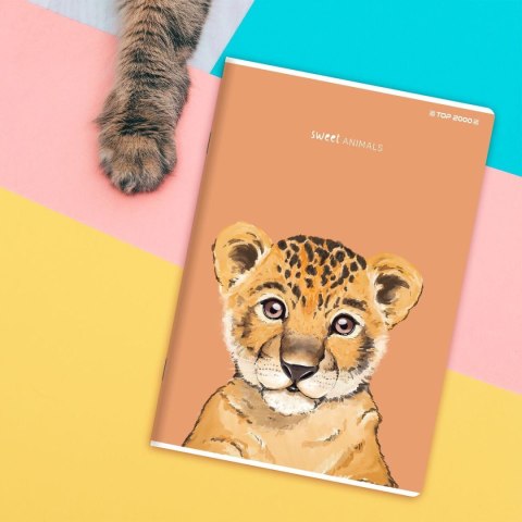 Zeszyt Top 2000 SWEET ANIMAL 400169467 A5 96k. 70g krata Zeszyt Top 2000 SWEET ANIMAL 400169467 A5 96k. 70g krata