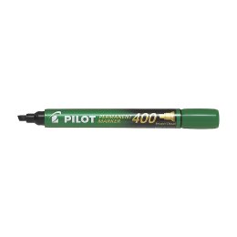 Marker permanentny Pilot zielony 4,0mm ścięta końcówka (SCA-400-G)