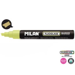 Marker specjalistyczny Milan do szyb fluo żółty 2,0-4,0mm ścięta końcówka (591292012)