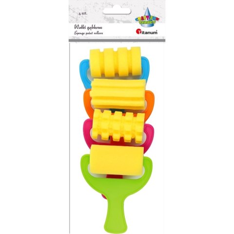 Pędzel Titanum Craft-Fun Series wałki ze wzorem (22CH0827-3) Pędzel Titanum Craft-Fun Series wałki ze wzorem (22CH0827-3)