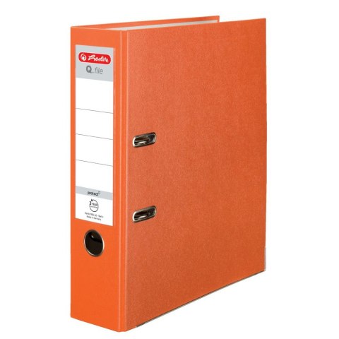 Segregator dźwigniowy Herlitz Q. file Standard 0011178944 A4 80mm pomarańczowy (300003102) Segregator dźwigniowy Herlitz Q. file Standard 0011178944 A4 80mm pomarańczowy (300003102)