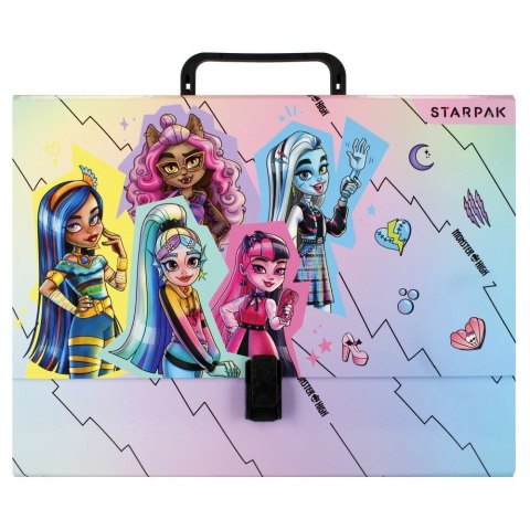 Teczka kartonowa na zatrzask Monster High A4 mix Starpak (514750) Teczka kartonowa na zatrzask Monster High A4 mix Starpak (514750)
