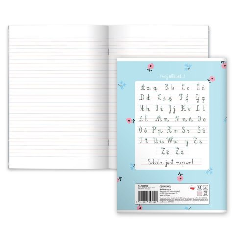 Zeszyt Herlitz Pastel Cute A5 16k. 70g linia (9553942) Zeszyt Herlitz Pastel Cute A5 16k. 70g linia (9553942)