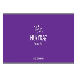 Zeszyt Herlitz do nut 9583493 A5 16k. 70g pięciolinia (400198008)