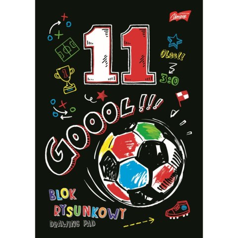 Blok rysunkowy St.Majewski A4 biały 80g 20k Blok rysunkowy St.Majewski A4 biały 80g 20k