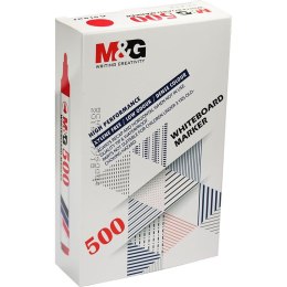Marker suchościeralny M&G czerwony 1,0-2,0mm okrągła końcówka (AWM26173330100H)