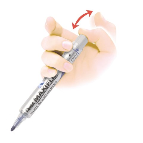 Marker suchościeralny Pentel niebieski 1,1-2,2mm okrągła końcówka Marker suchościeralny Pentel niebieski 1,1-2,2mm okrągła końcówka