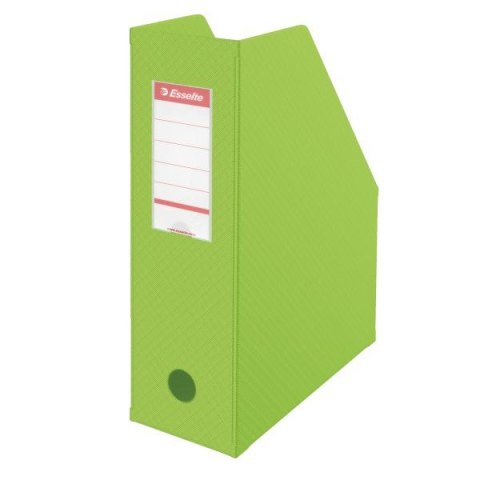 Pojemnik na dokumenty pionowy Esselte A4 zielony PVC PCW (56076) Pojemnik na dokumenty pionowy Esselte A4 zielony PVC PCW (56076)