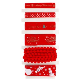 Wstążkax1 [mm x m] czerwona Craft With Fun (501461)