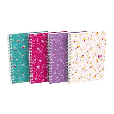 Kołozeszyt (kołonotatnik) Floral A6 50k. 90g krata Oxford (400094826) Kołozeszyt (kołonotatnik) Floral A6 50k. 90g krata Oxford (400094826)