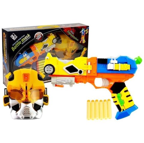 Pistolet Lean na Strzałki Piankowe Robot 2w1 Maska (5090) Pistolet Lean na Strzałki Piankowe Robot 2w1 Maska (5090)