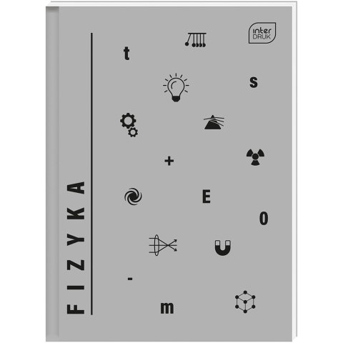 Brulion tematyczny Interdruk 5902277332400 A5 80k. 70g krata (FIZYKA) Brulion tematyczny Interdruk 5902277332400 A5 80k. 70g krata (FIZYKA)
