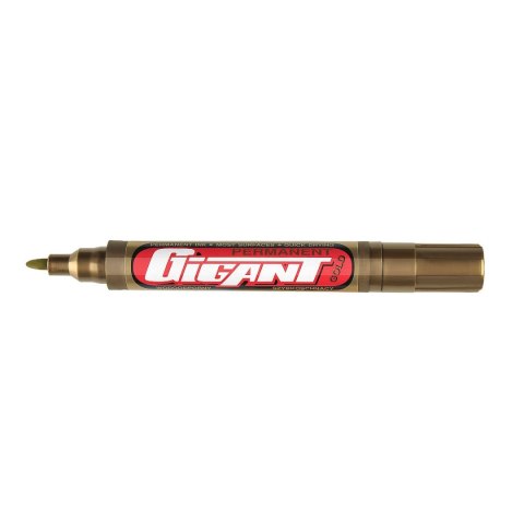 Marker permanentny Kamet Gigant wodoodporny złoty 1,5-3,00mm okrągła końcówka (K-8877) Marker permanentny Kamet Gigant wodoodporny złoty 1,5-3,00mm okrągła końcówka (K-8877)