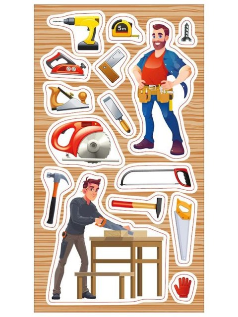 Naklejka (nalepka) stolarz Ranok Creative Naklejka (nalepka) stolarz Ranok Creative