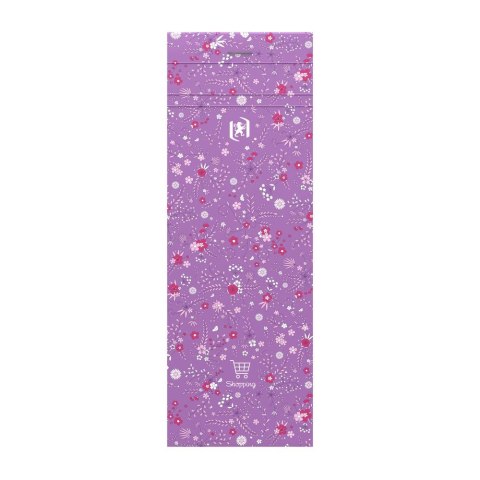 Notes (notatnik) Floral LISTA ZAKUPOWA 80k. linia [mm:] 74x210 Oxford (400111054)