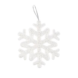 Ozdoba świąteczna zestaw lśniących śnieżynek Arpex (BN0325)