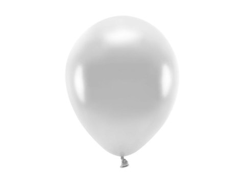 Balon gumowy Partydeco Metalizowane Eco Balloons srebrny 260mm (ECO26M-018) Balon gumowy Partydeco Metalizowane Eco Balloons srebrny 260mm (ECO26M-018)
