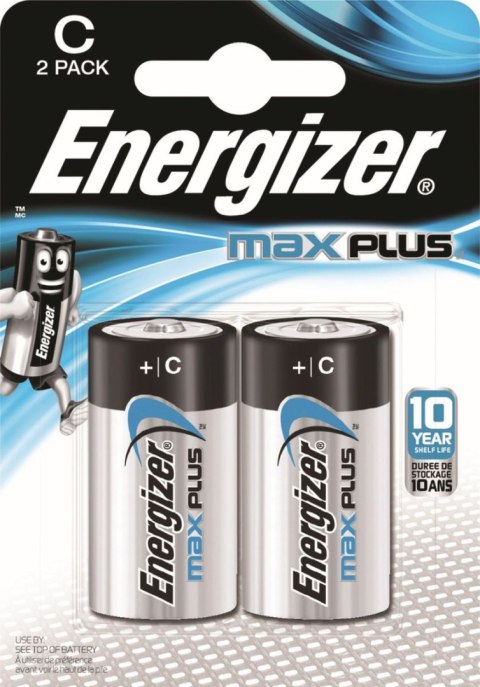 Baterie Energizer Max Plus C LR14 LR14 (EN-423334) Baterie Energizer Max Plus C LR14 LR14 (EN-423334)