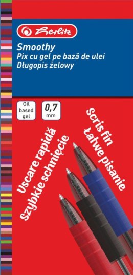 Długopis Herlitz Smoothy 9476470 niebieski 0,7mm (300022286)