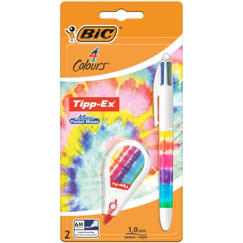 Długopis wielofunkcyjny Bic 4 Colours |DEC RAINBOW 4 kolory (503822) Długopis wielofunkcyjny Bic 4 Colours |DEC RAINBOW 4 kolory (503822)