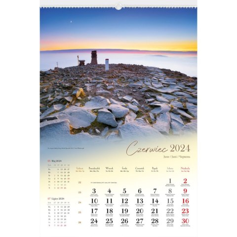 Kalendarz ścienny MAGICZNA POLSKA 13-planszowe 2024 320mm x 470mm Lucrum (RW02) Kalendarz ścienny MAGICZNA POLSKA 13-planszowe 2024 320mm x 470mm Lucrum (RW02)