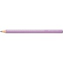 Ołówek Faber Castell Jumbo Sparkle metallic fioletowy B (111663 FC)