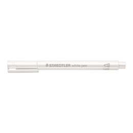 Marker permanentny Staedtler metaliczny biały 1-2mm okrągła końcówka (8323-0)