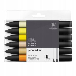 Marker specjalistyczny Winsor Zestaw 6szt yellow tones mix (0290157)