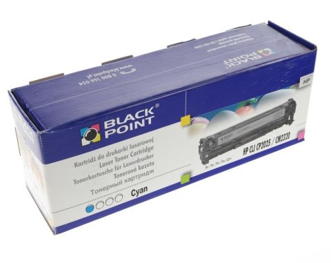 Toner regenerowany Black Point Eksploatacja Tonery cyan (CC531A) Toner regenerowany Black Point Eksploatacja Tonery cyan (CC531A)