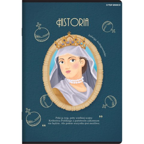 Zeszyt Top 2000 historia mix A5 60k. 70g krata (400168916) Zeszyt Top 2000 historia mix A5 60k. 70g krata (400168916)
