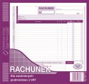 Druk samokopiujący rachunek dla zwolnionych podmiotowo z VAT 2/3 A4 80k. Michalczyk i Prokop (231-2)