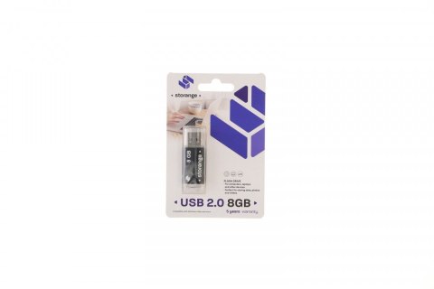 Pendrive Storange Black 8GB (STORANPEN8GBBK2.0) Pendrive Storange Black 8GB (STORANPEN8GBBK2.0)