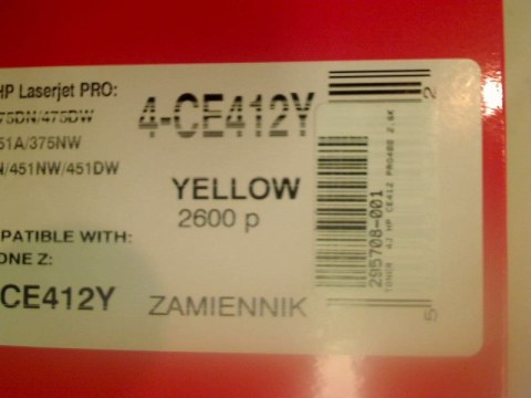 Toner alternatywny 4Jets pro 400 / 300 ce412 Toner alternatywny 4Jets pro 400 / 300 ce412