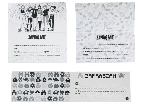 Zaproszenie młodzieżowe Enzo