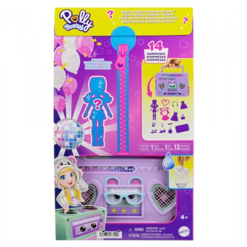 Figurka Mattel Polly Pocket imprezowa moda (HRD65) Figurka Mattel Polly Pocket imprezowa moda (HRD65)