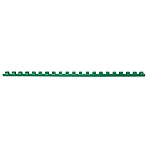 Grzbiety do bindowania Titanum A4 zielony plastik śr. 10mm (10Z) Grzbiety do bindowania Titanum A4 zielony plastik śr. 10mm (10Z)