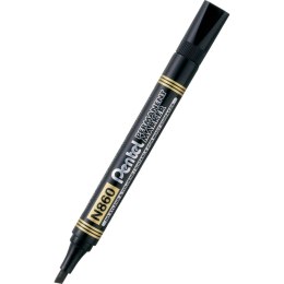Marker permanentny Pentel czarny 1,2-4,5mm ścięta końcówka (N860)